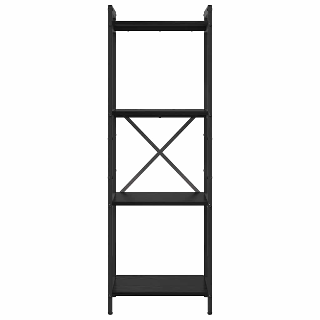 Libreria Rovere Nero 40 x 30 x 85 cm Legno multistrato