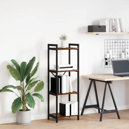 Libreria Rovere fumé 40 x 30 x 85 cm Legno multistrato