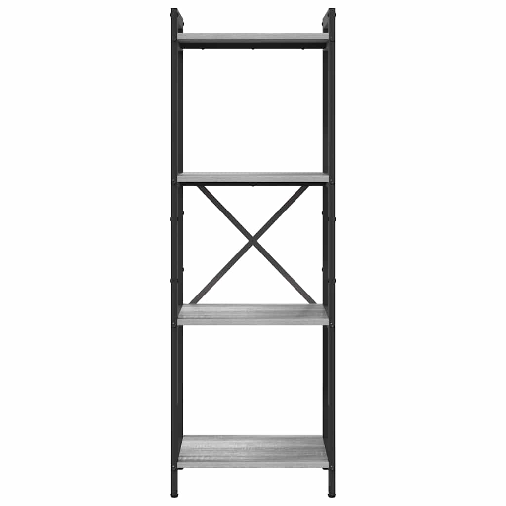 Libreria Grigio sonoma 40 x 30 x 85 cm Legno multistrato