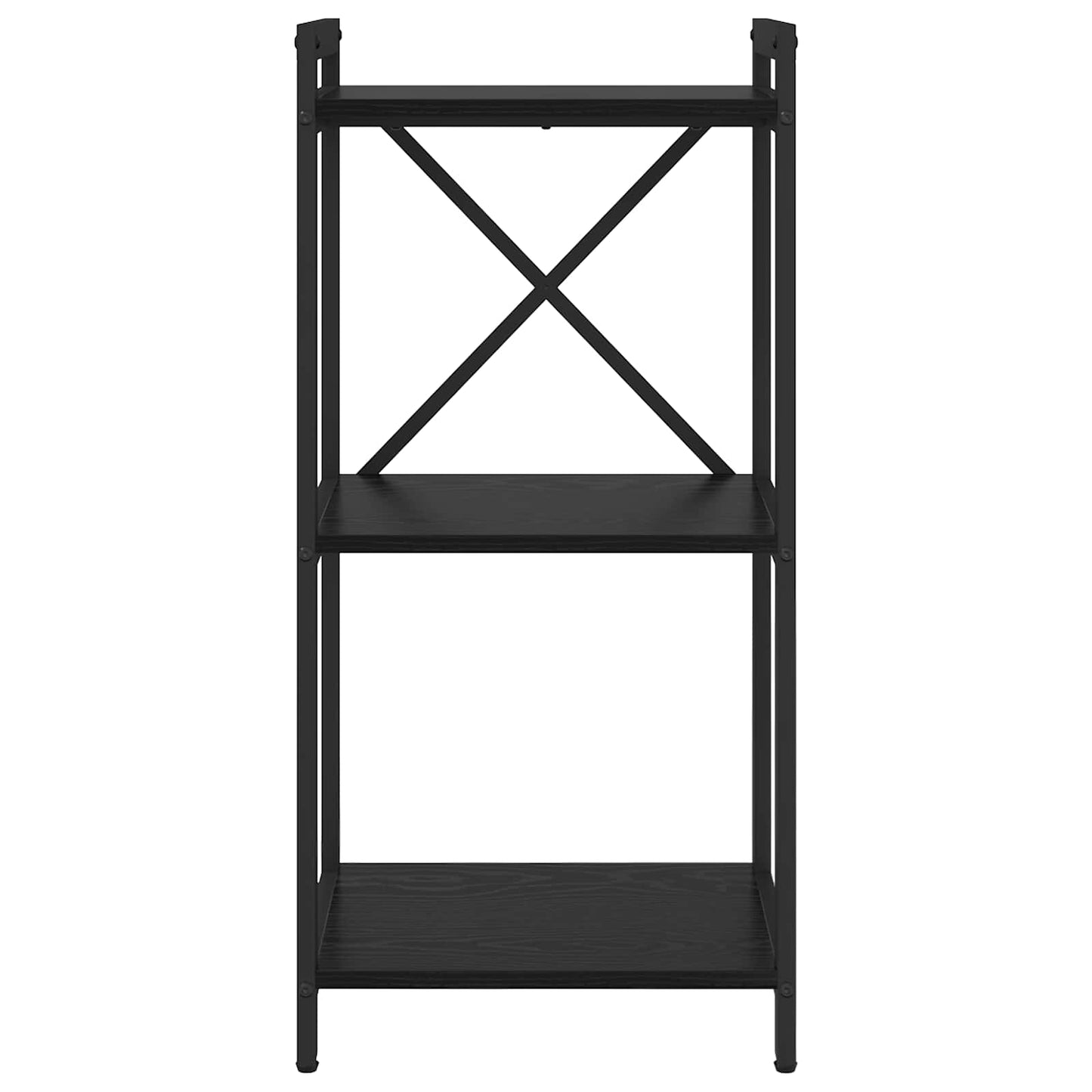 Libreria Rovere Nero 40 x 30 x 85 cm Legno multistrato