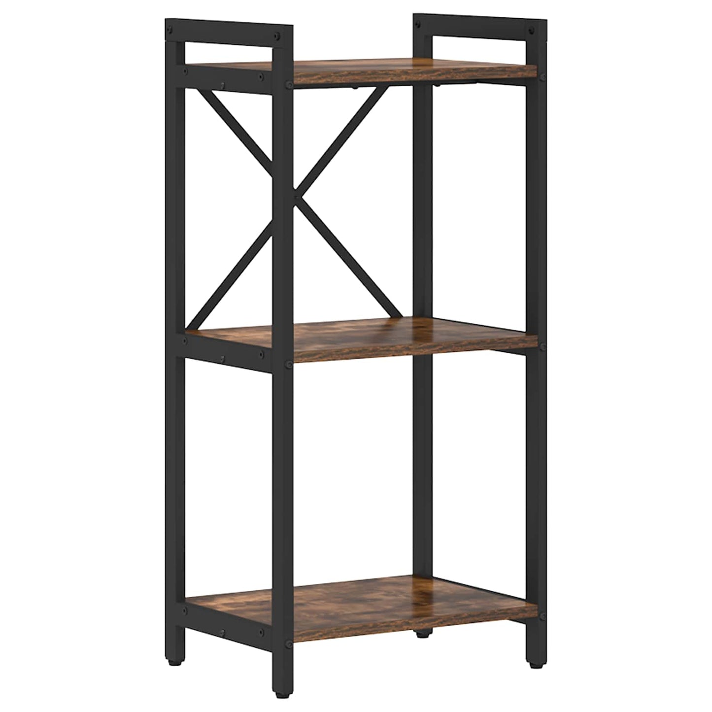 Libreria Rovere fumé 40 x 30 x 85 cm Legno multistrato