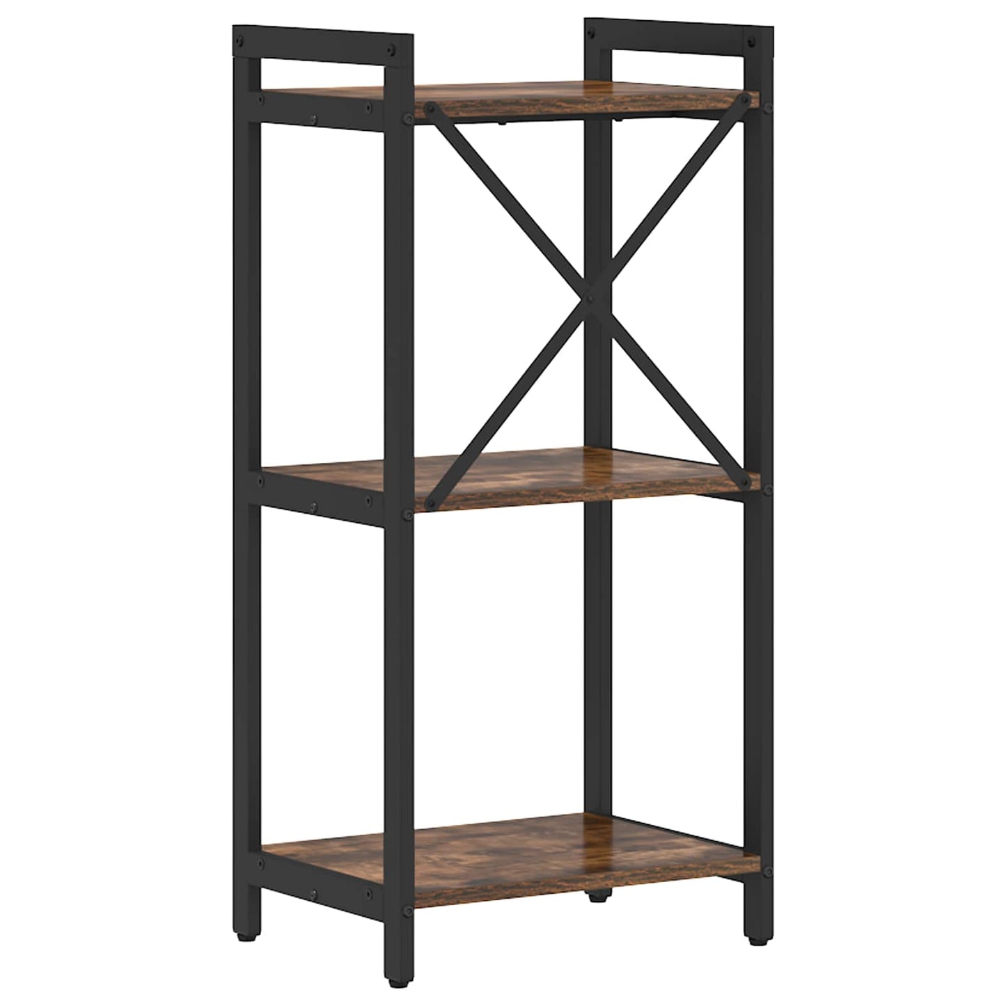 Libreria Rovere fumé 40 x 30 x 85 cm Legno multistrato