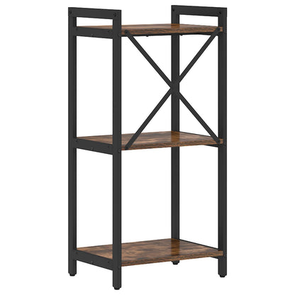 Libreria Rovere fumé 40 x 30 x 85 cm Legno multistrato