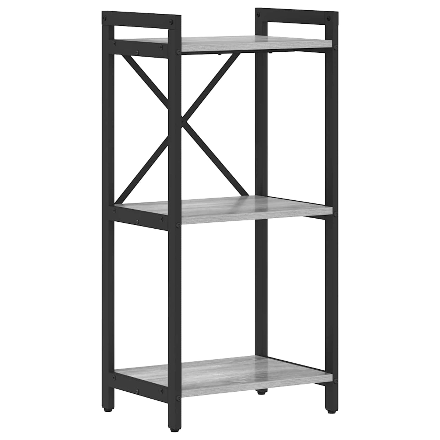 Libreria Grigio sonoma 40 x 30 x 85 cm Legno multistrato