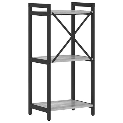 Libreria Grigio sonoma 40 x 30 x 85 cm Legno multistrato