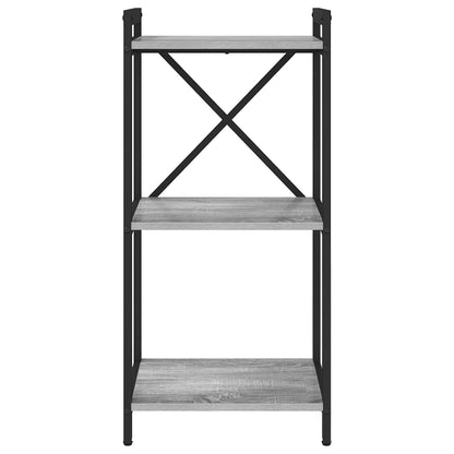 Libreria Grigio sonoma 40 x 30 x 85 cm Legno multistrato