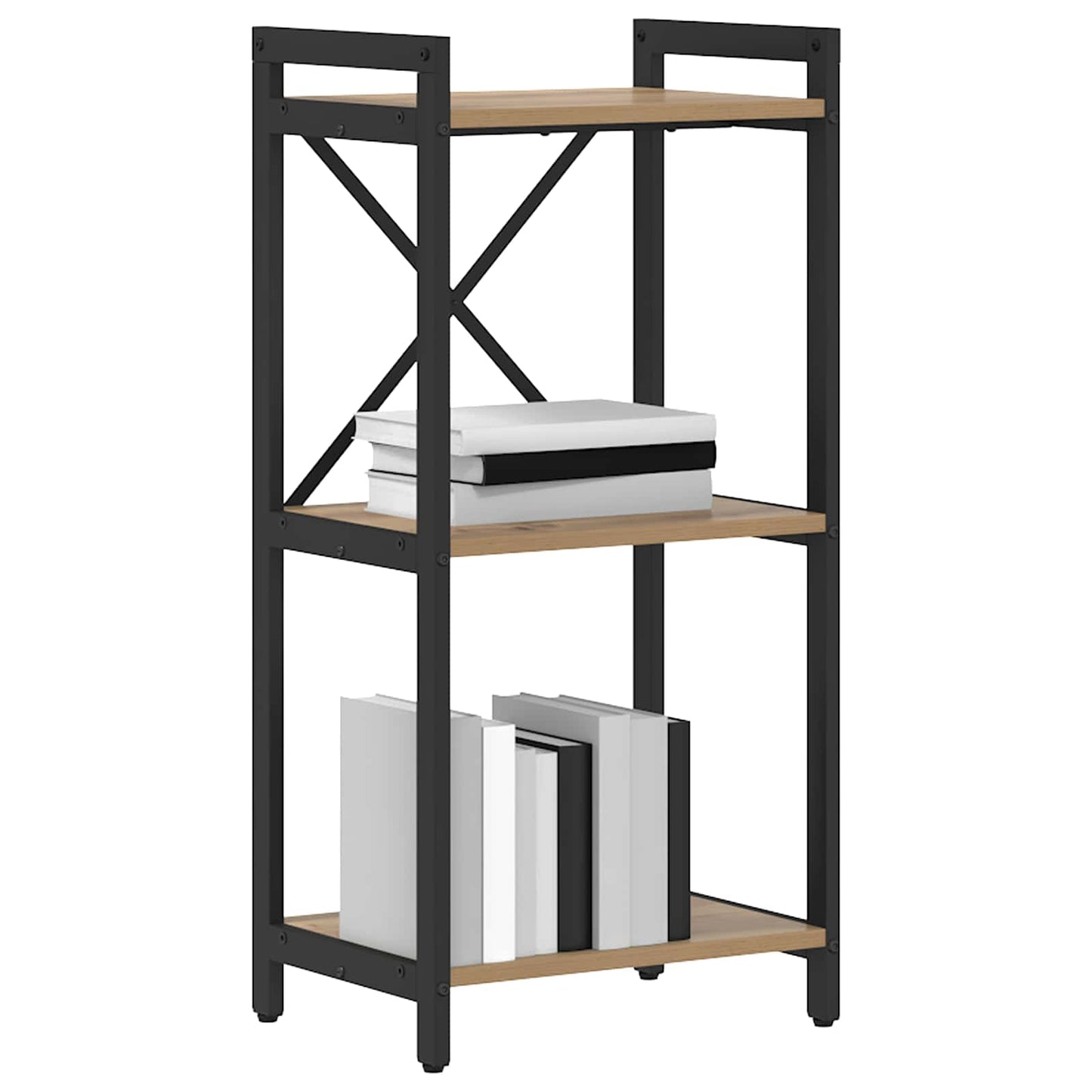 Libreria 40 x 30 x 85 cm Legno multistrato Rovere artigianale | homemem39