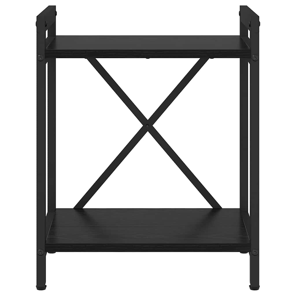 Libreria Rovere Nero 40 x 30 x 50 cm Legno multistrato