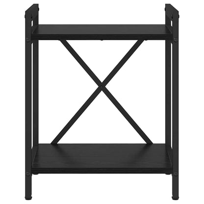 Libreria Rovere Nero 40 x 30 x 50 cm Legno multistrato