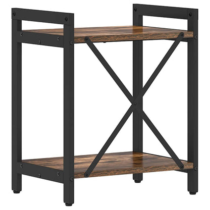 Libreria Rovere fumé 40 x 30 x 50 cm Legno multistrato