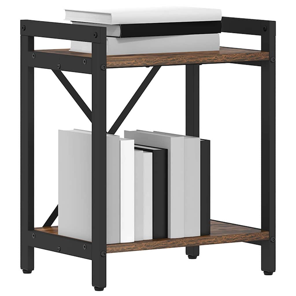 Libreria Rovere fumé 40 x 30 x 50 cm Legno multistrato