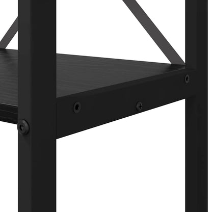 Libreria Rovere Nero 40 x 30 x 85 cm Legno multistrato