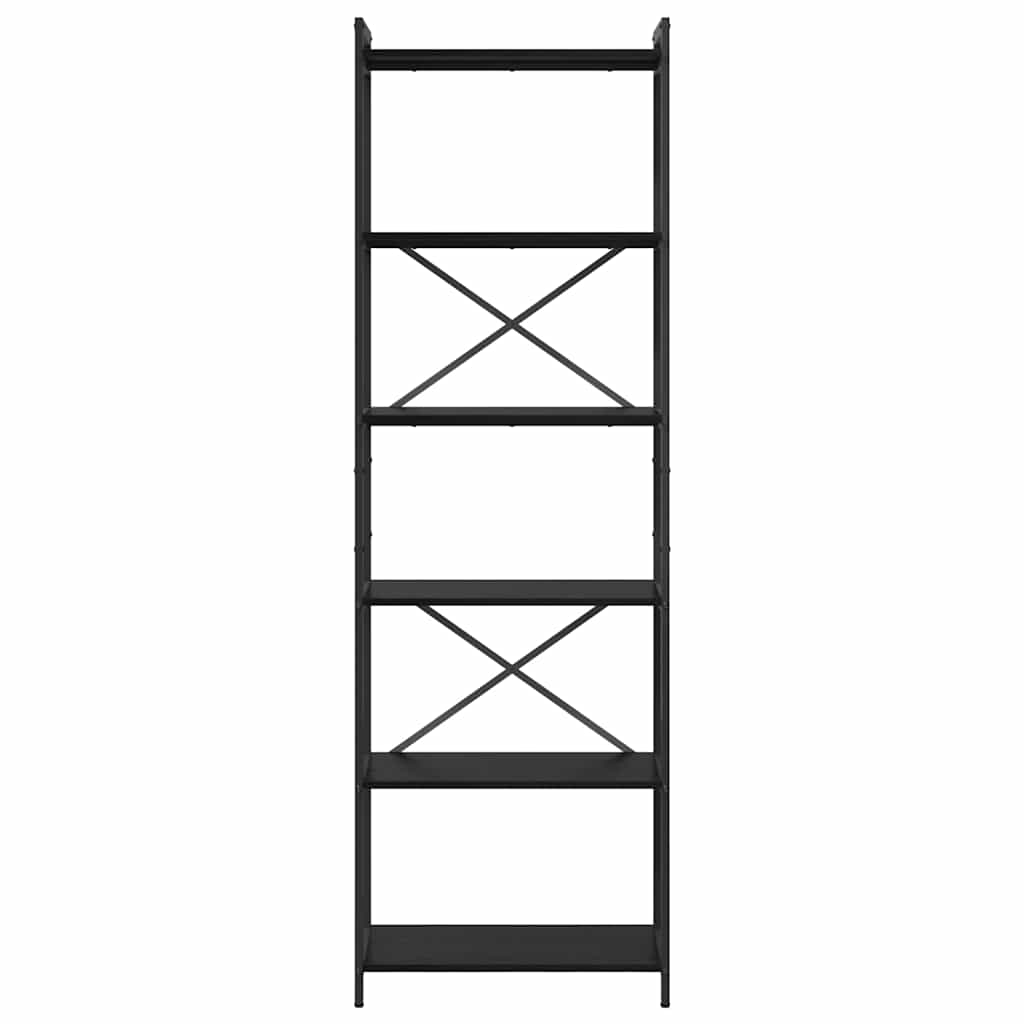 Libreria Rovere Nero 40 x 30 x 85 cm Legno multistrato