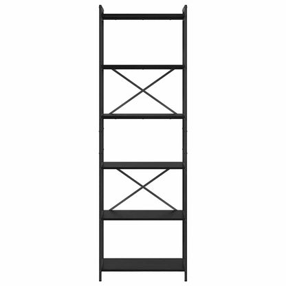 Libreria Rovere Nero 40 x 30 x 85 cm Legno multistrato