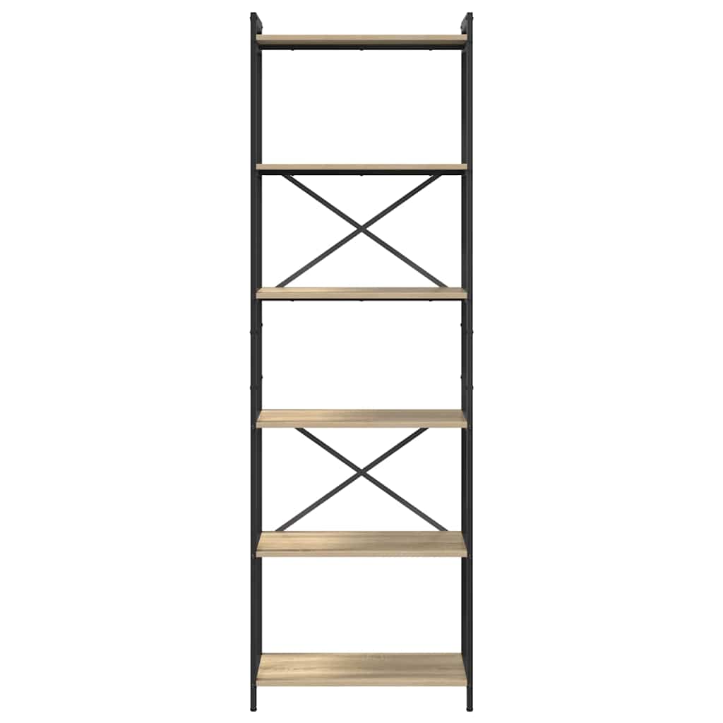 Libreria Rovere Sonoma 40 x 30 x 85 cm Legno multistrato