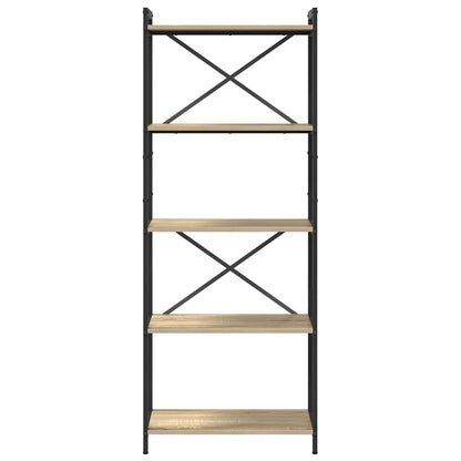 Libreria Rovere Sonoma 60 x 30 x 155 cm Legno multistrato