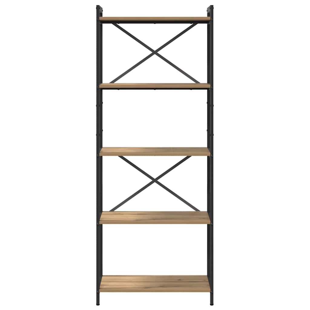 Libreria Rovere artigianale 60 x 30 x 155 cm Legno multistrato