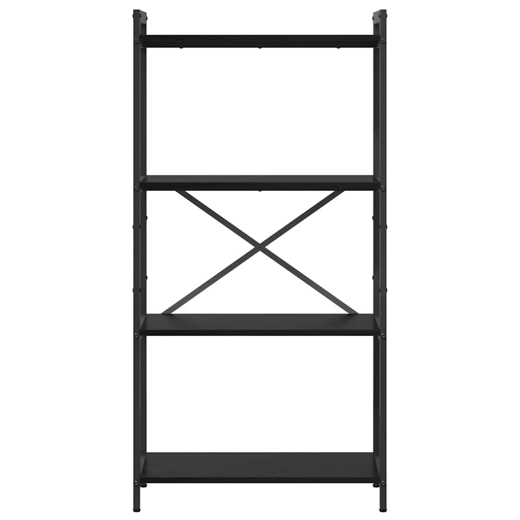 Libreria Rovere Nero 40 x 30 x 85 cm Legno multistrato