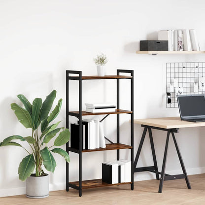 Libreria Rovere fumé 40 x 30 x 85 cm Legno multistrato