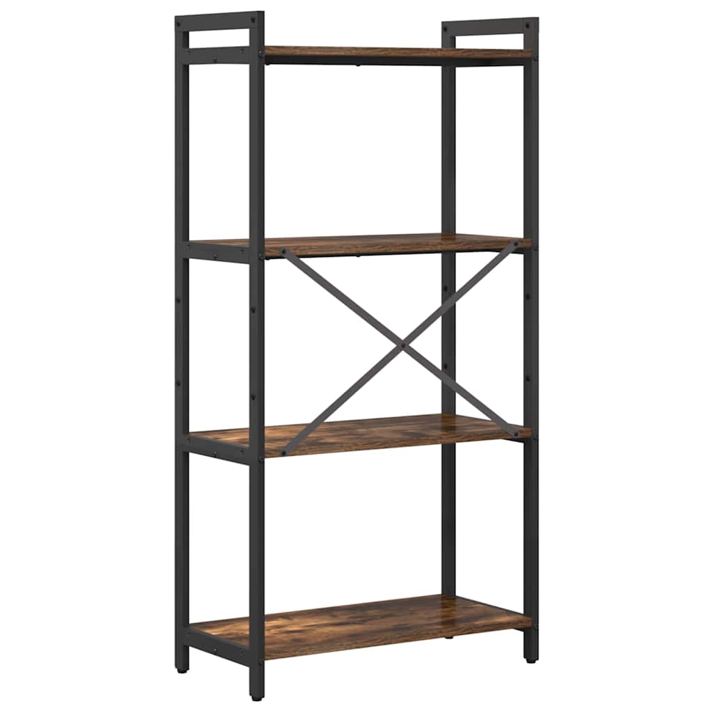 Libreria Rovere fumé 40 x 30 x 85 cm Legno multistrato