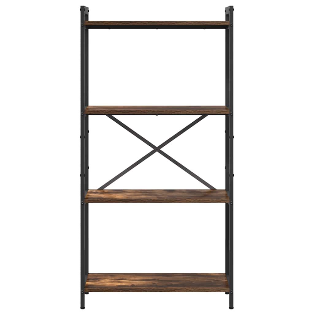 Libreria Rovere fumé 40 x 30 x 85 cm Legno multistrato