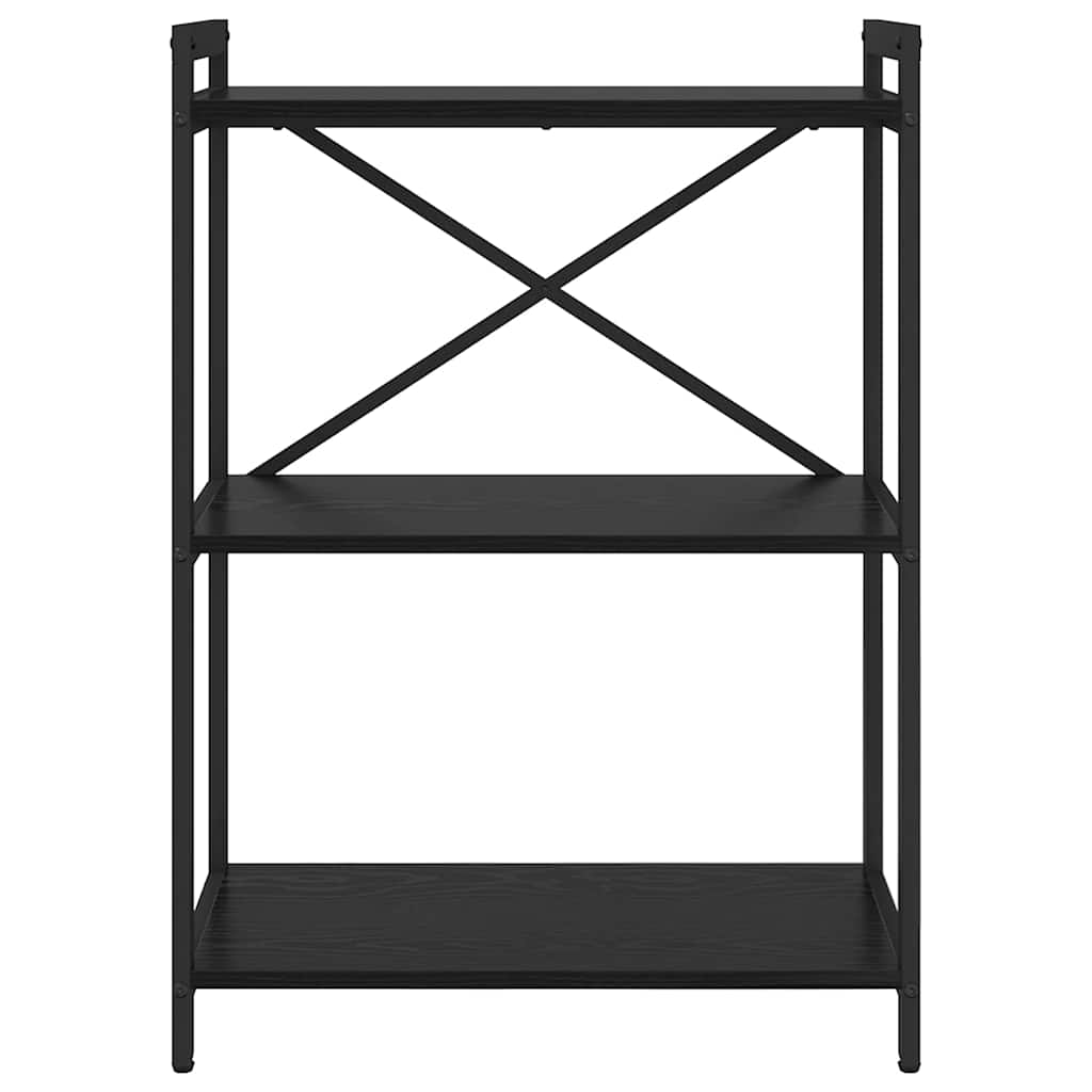 Libreria Rovere Nero 60 x 30 x 85 cm Legno multistrato