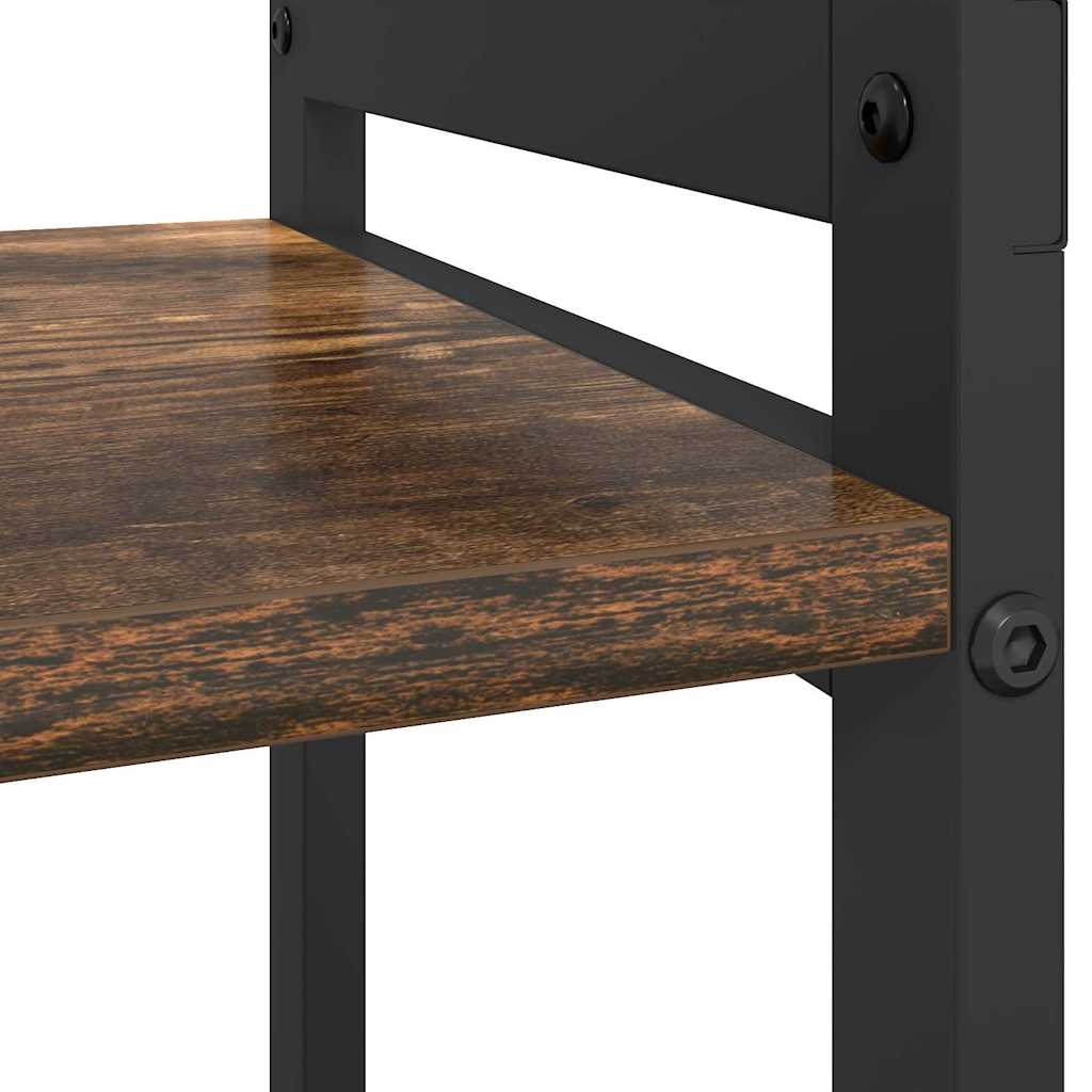 Libreria Rovere fumé 60 x 30 x 85 cm Legno multistrato | homemem39