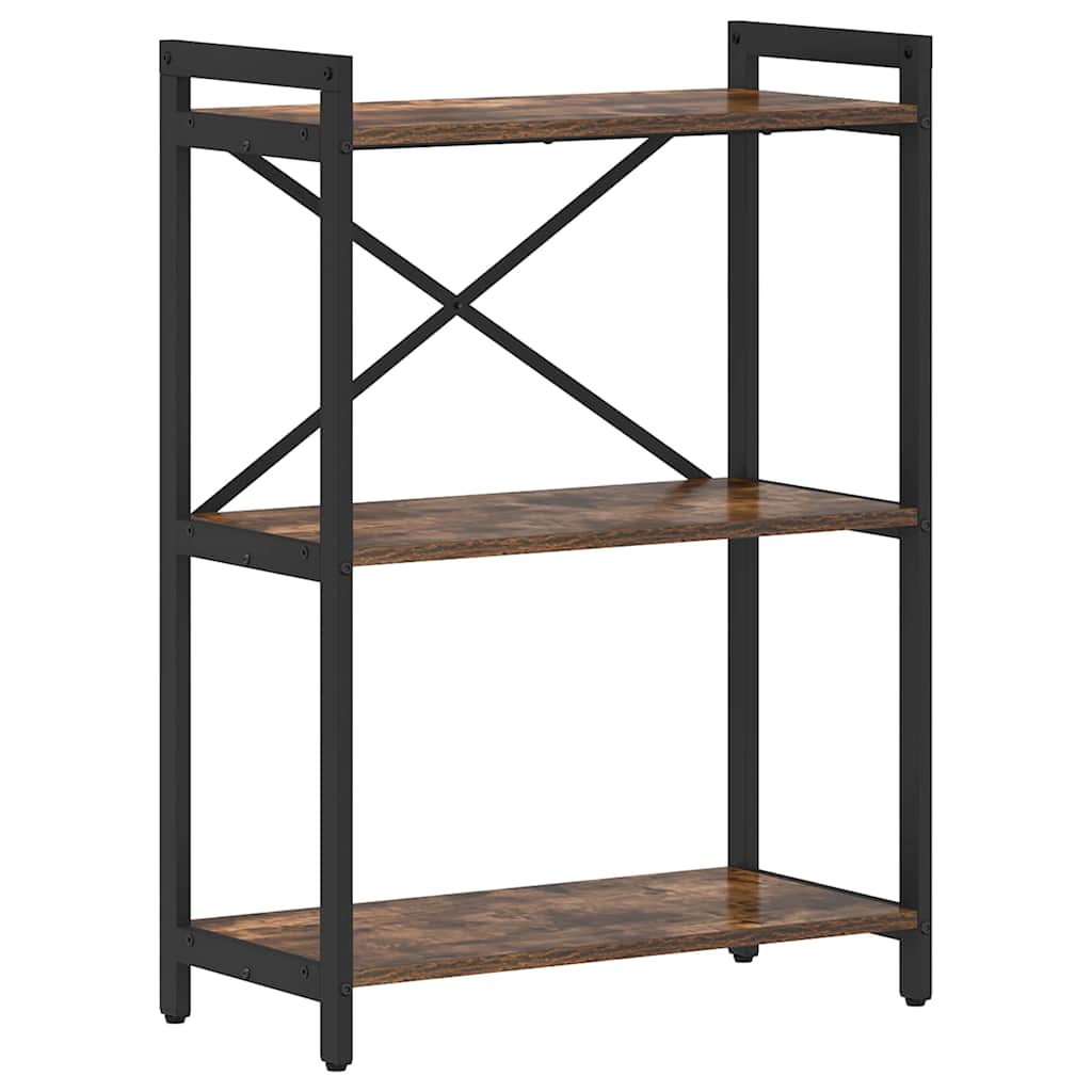 Libreria Rovere fumé 60 x 30 x 85 cm Legno multistrato | homemem39