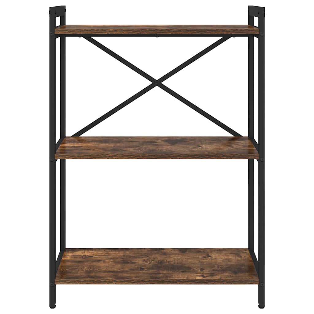 Libreria Rovere fumé 60 x 30 x 85 cm Legno multistrato | homemem39