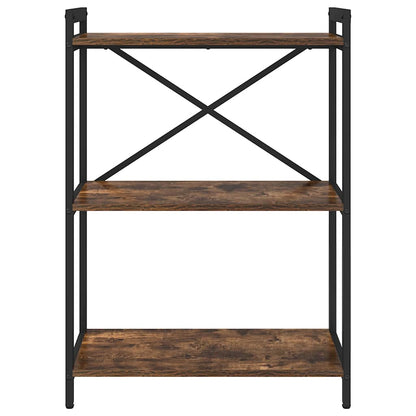 Libreria Rovere fumé 60 x 30 x 85 cm Legno multistrato | homemem39