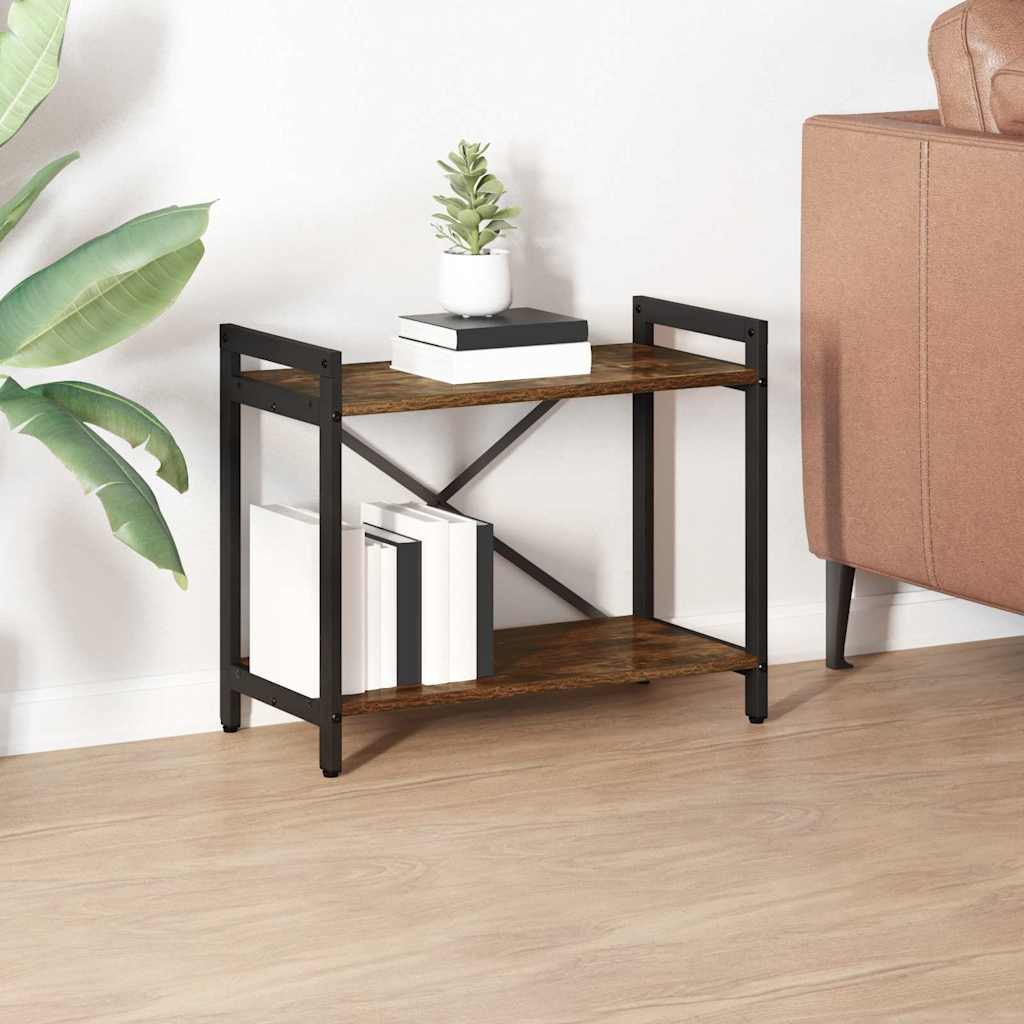 Libreria Rovere fumé 60 x 30 x 50 cm Legno multistrato