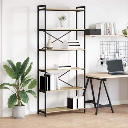 Libreria Rovere Sonoma 40 x 30 x 85 cm Legno multistrato