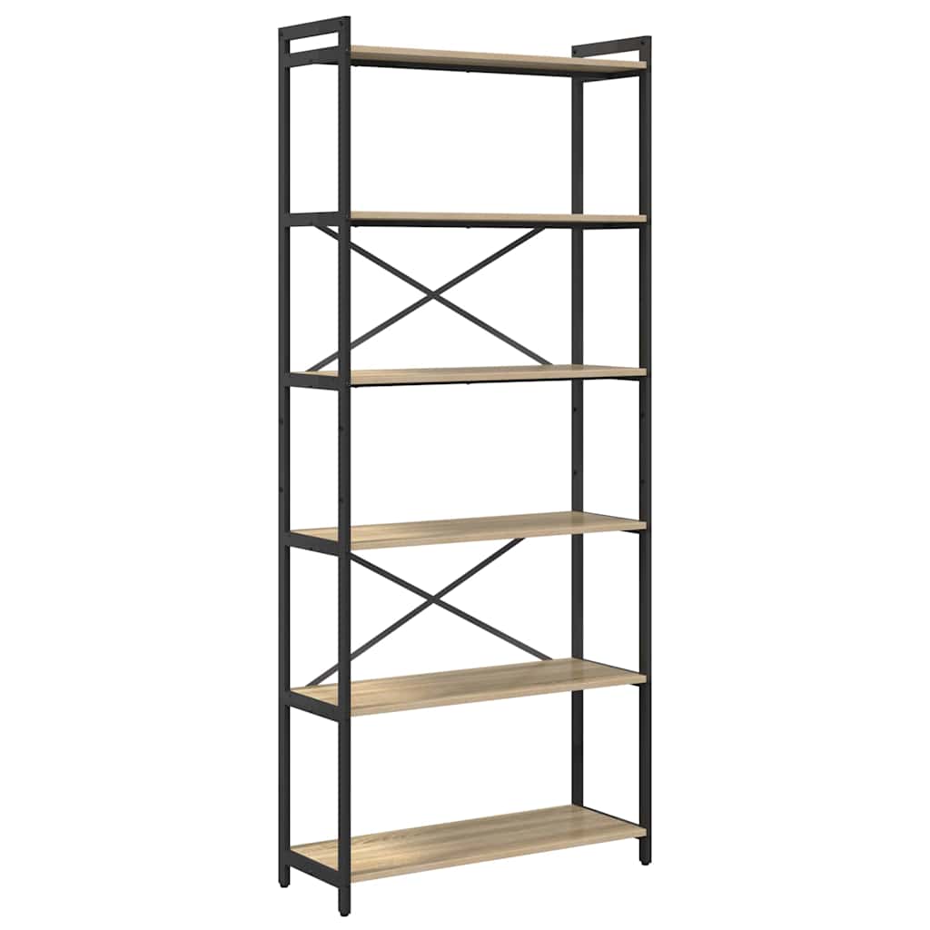 Libreria Rovere Sonoma 40 x 30 x 85 cm Legno multistrato