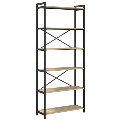 Libreria Rovere Sonoma 40 x 30 x 85 cm Legno multistrato