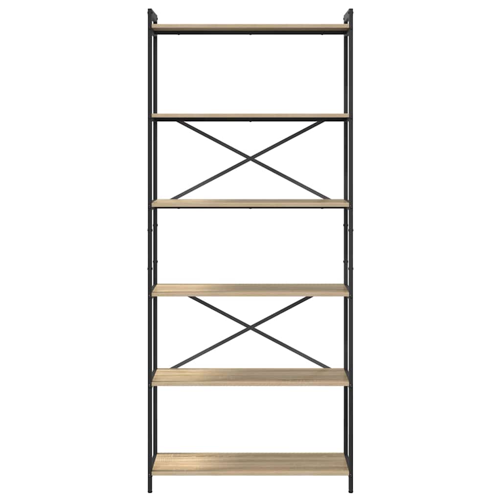 Libreria Rovere Sonoma 40 x 30 x 85 cm Legno multistrato