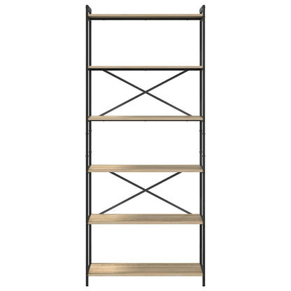 Libreria Rovere Sonoma 40 x 30 x 85 cm Legno multistrato