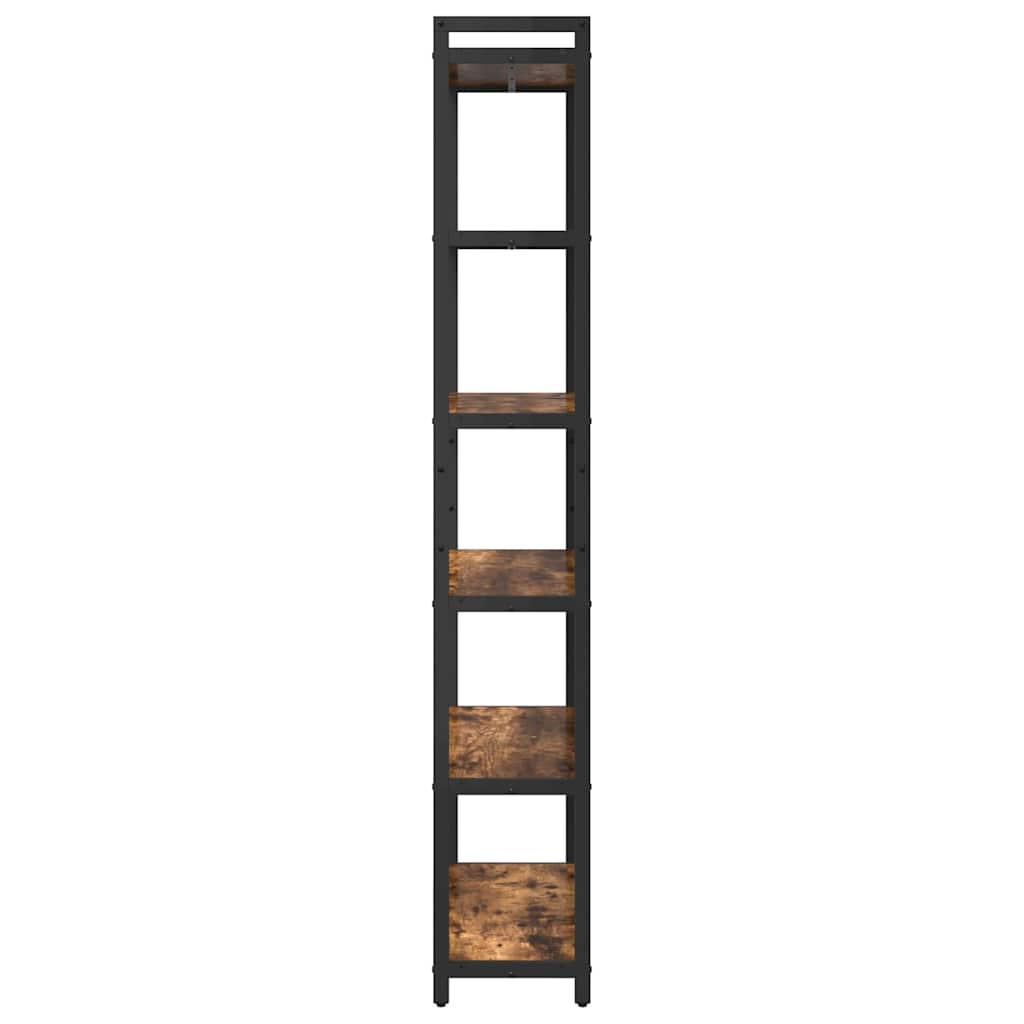 Libreria Rovere fumé 40 x 30 x 85 cm Legno multistrato