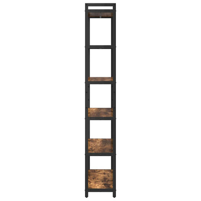 Libreria Rovere fumé 40 x 30 x 85 cm Legno multistrato