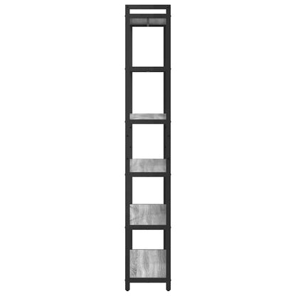 Libreria Grigio sonoma 40 x 30 x 85 cm Legno multistrato