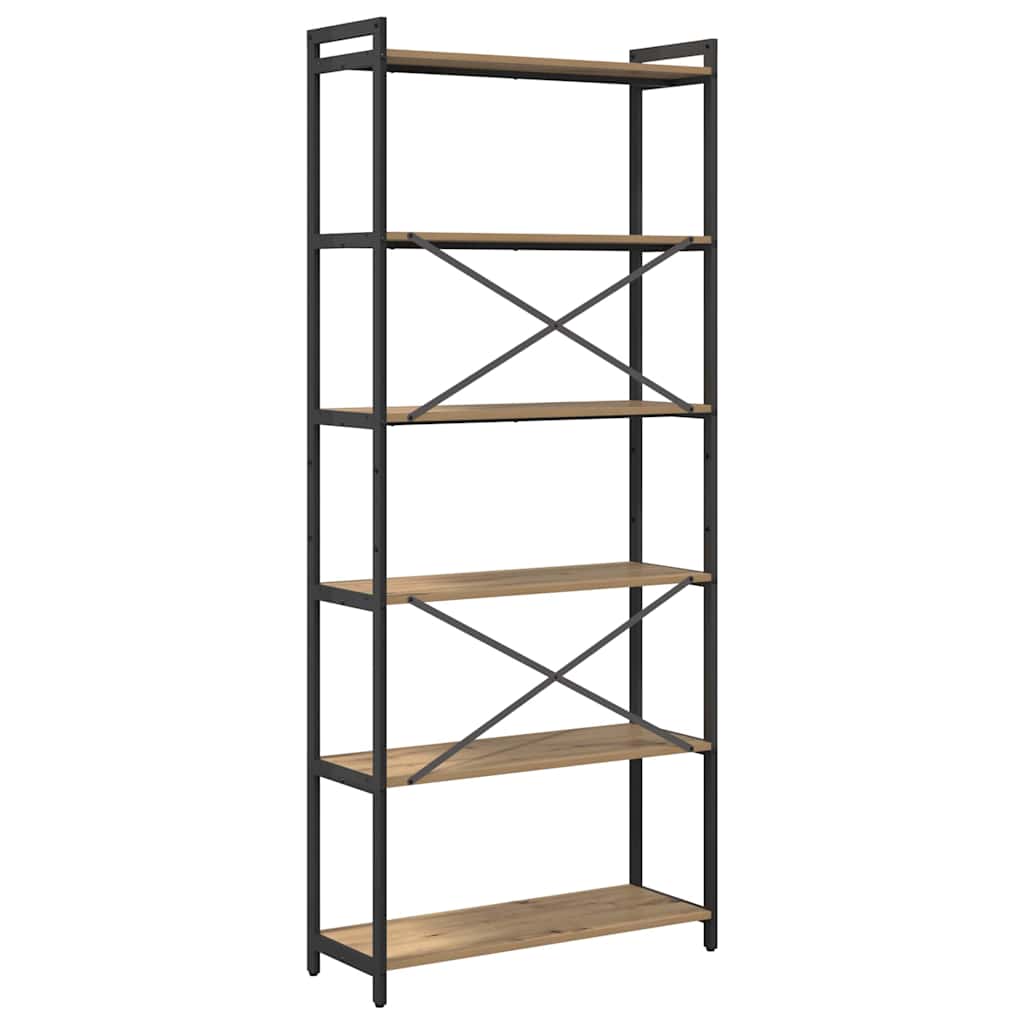 Libreria Rovere artigianale 40 x 30 x 85 cm Legno multistrato