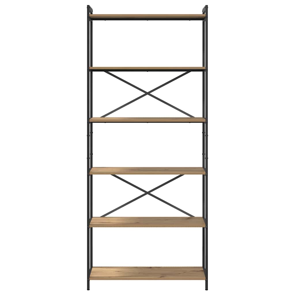 Libreria Rovere artigianale 40 x 30 x 85 cm Legno multistrato