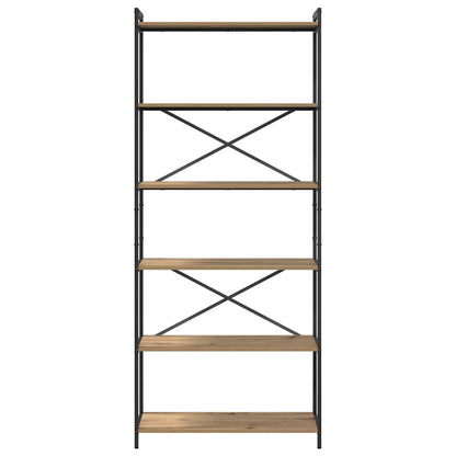 Libreria Rovere artigianale 40 x 30 x 85 cm Legno multistrato