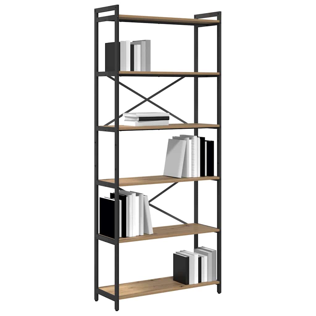 Libreria Rovere artigianale 40 x 30 x 85 cm Legno multistrato