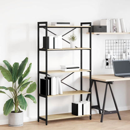 Libreria Rovere Sonoma 80 x 30 x 155 cm Legno multistrato