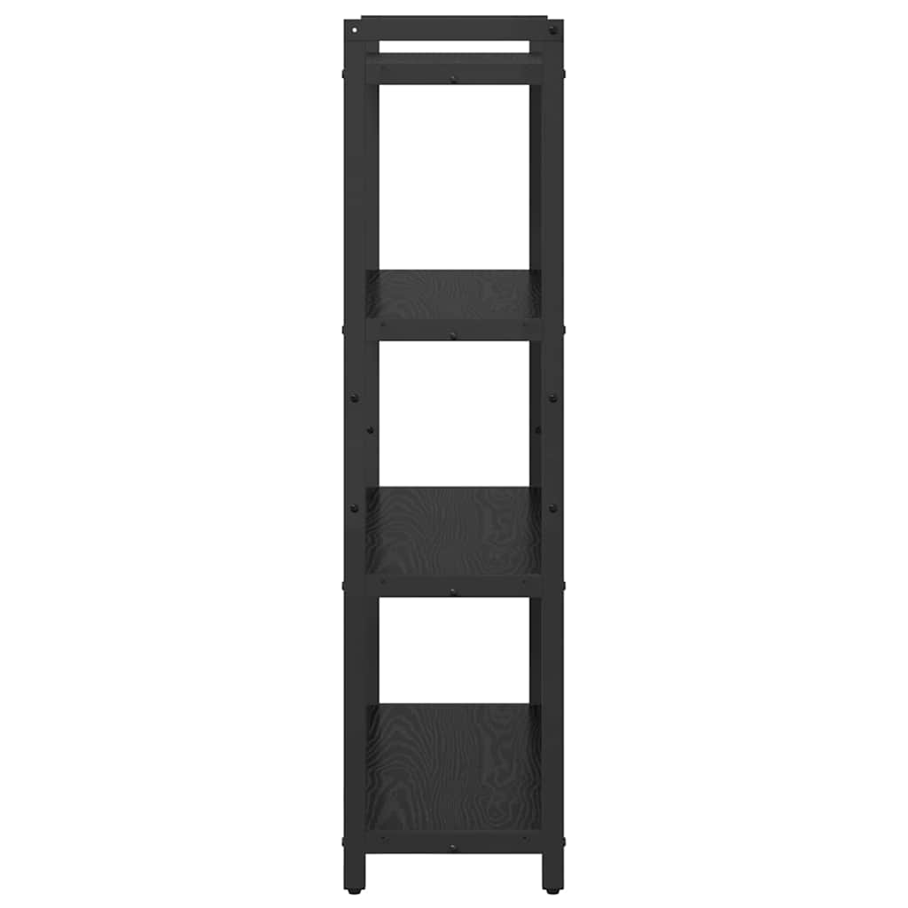 Libreria Rovere Nero 80 x 30 x 120 cm Legno multistrato