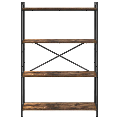 Libreria Rovere fumé 80 x 30 x 120 cm Legno multistrato