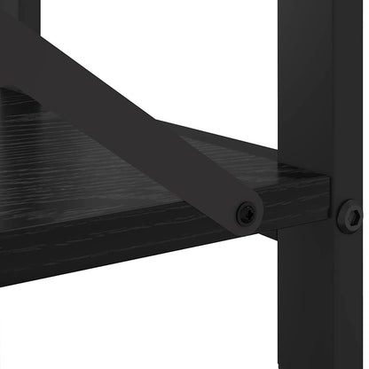 Libreria Rovere Nero 80 x 30 x 85 cm Legno multistrato