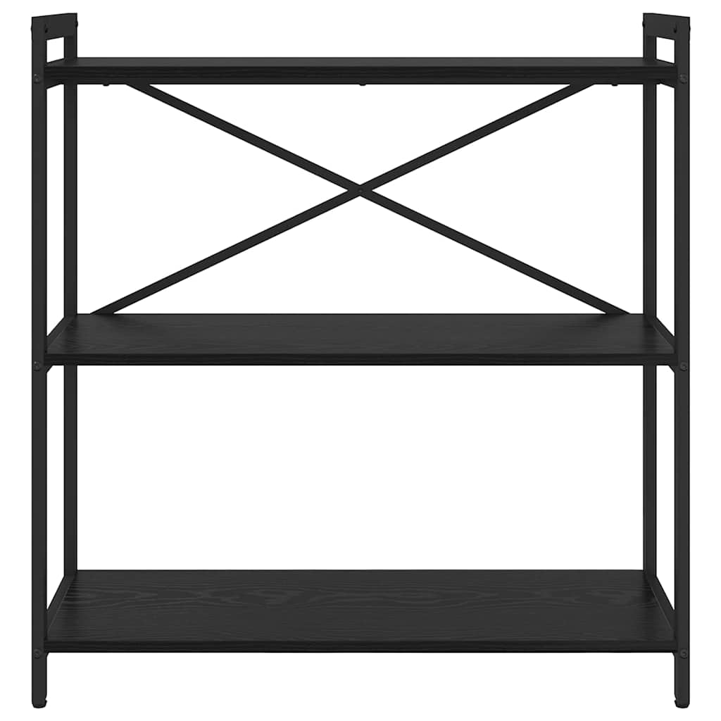 Libreria Rovere Nero 80 x 30 x 85 cm Legno multistrato