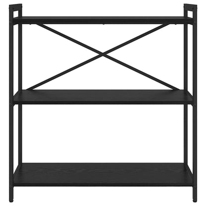 Libreria Rovere Nero 80 x 30 x 85 cm Legno multistrato