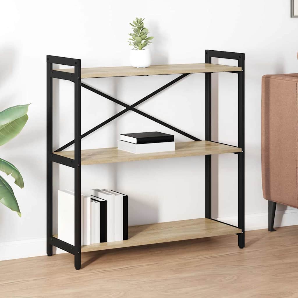 Libreria Rovere Sonoma 80 x 30 x 85 cm Legno multistrato